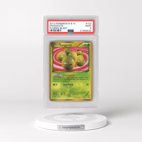 2013 Pokémon Black & White Plasma Blast #102 Exeggcute (PSA 9 MINT)