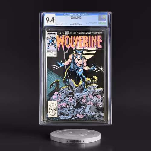 Wolverine #1 CGC 9.4 White Pages (Marvel Comics, 11/88)