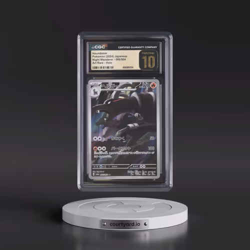 2024 Night Wanderer #066/064 Houndoom - Art Rare (CGC 10 PRISTINE)