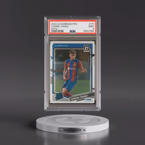 2023-24 Panini Donruss FIFA #177 Lamine Yamal - Optic (PSA 9 MINT)