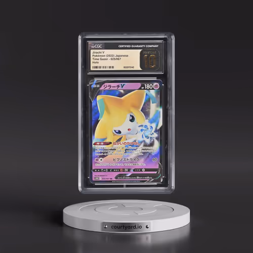 2022 Time Gazer #025/067 Jirachi V - Holo (CGC 10 PRISTINE)