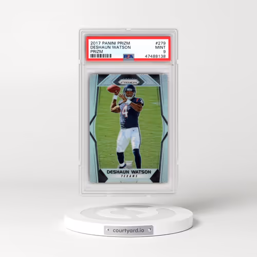 2017 Panini Prizm #279 Deshaun Watson - Prizm (PSA 9 MINT)