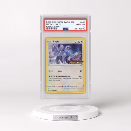2020 Pokémon Swsh Black Star Promo #069 Lugia - Holo Prerelease (PSA 10 GEM MINT)