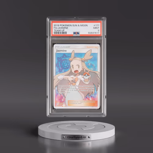 2019 Pokémon Sun & Moon Team Up #177 Jasmine - Full Art (PSA 9 MINT)