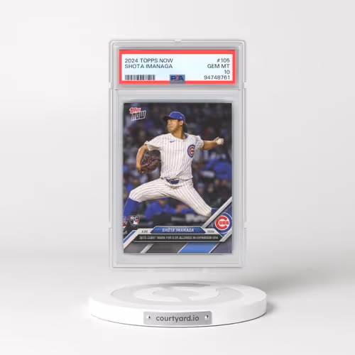2024 Topps Now #105 Shota Imanaga (PSA 10 GEM MINT)