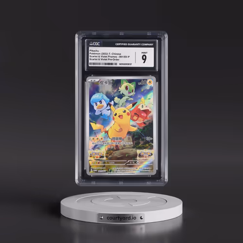 2022 Scarlet & Violet Promos - Traditional #001/SV-P Pikachu - Scarlet & Violet Pre-Order (Holo)