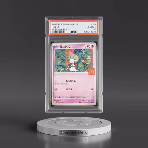 2025 Pokémon M-P Promo #021 Ralts - McDonald's (PSA 10 GEM MINT)