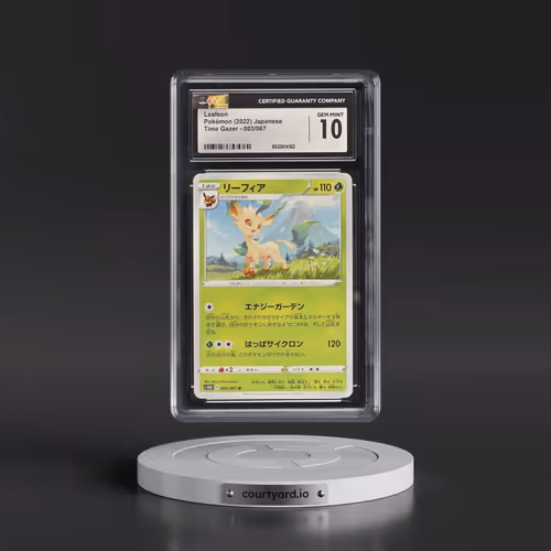 2022 Time Gazer #003/067 Leafeon (CGC 10 GEM MINT)