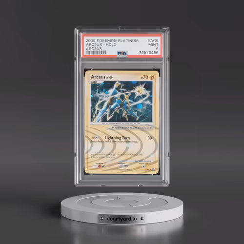 2009 Pokémon Platinum Arceus #AR6 Arceus - Holo (PSA 9 MINT)