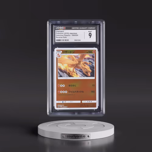 2019 Movie Pack Detective Pikachu #006/024 Charizard - Reverse Holo (CGC 9 MINT)