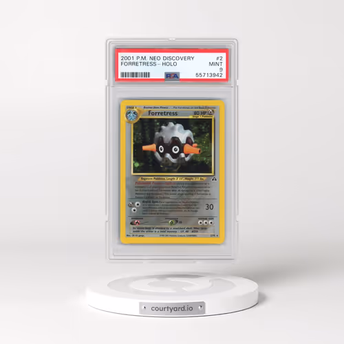 2001 Pokémon Neo Discovery #2 Forretress - Holo (PSA 9 MINT)