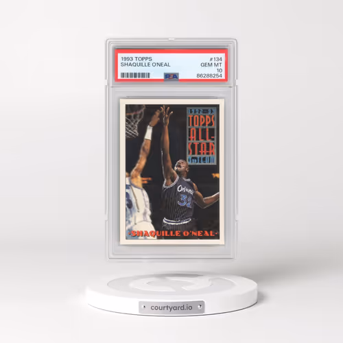 1993 Topps #134 Shaquille O'Neal (PSA 10 GEM MINT)