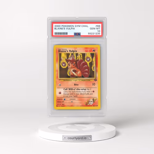 2000 Pokémon Gym Challenge #66 Blaine's Vulpix (PSA 10 GEM MINT)