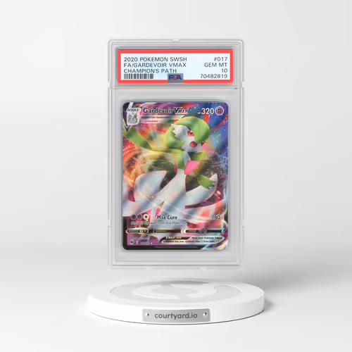 2020 Pokémon Sword & Shield Champion's Path #017 Gardevoir Vmax - Full Art (PSA 10 GEM MINT)