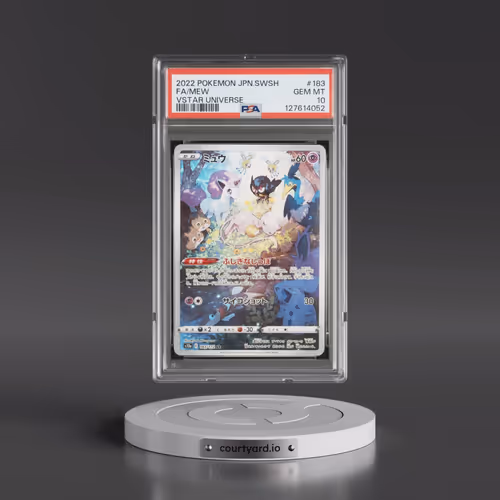 2022 Pokémon Sword & Shield Vstar Universe #183 Mew - Full Art (PSA 10 GEM MINT)
