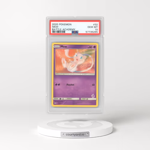 2020 Pokémon Battle Academy #32 Mew (PSA 10 GEM MINT)