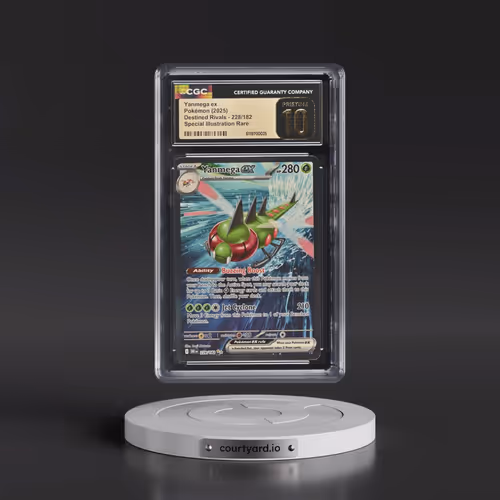 2025 Pokémon Dri EN-Destined Rivals #228 Yanmega EX - Holo Special Illustration Rare (CGC 10 PRISTIN