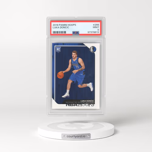 2018 Panini Hoops #268 Luka Doncic (PSA 9 MINT)