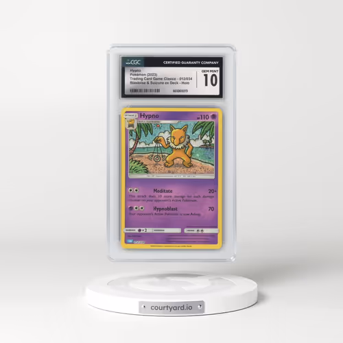 2023 Trading Card Game Classic - CLV, CLC, CLB #012/034 Hypno - Blastoise & Suicune ex Deck - CL