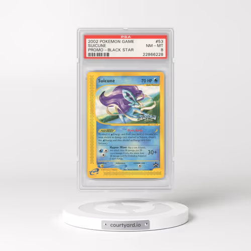 2002 Black Star Promo #53 Suicune (PSA 8 NM-MT)