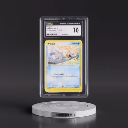 2003 EX Sandstorm (2003 Copyright, w/ "e" Symbol) #84/100 Wingull (CGC 10 GEM MINT)