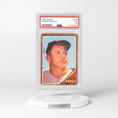 1962 Topps #200 Mickey Mantle (PSA 1.5 FR)