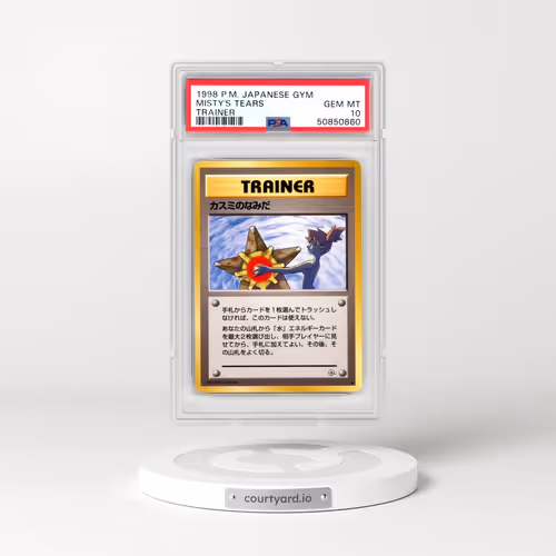 1998 Pokémon Gym Misty's Tears - Trainer (PSA 10 GEM MINT)