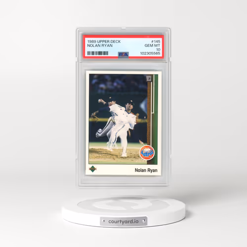 1989 Upper Deck #145 Nolan Ryan (PSA 10 GEM MINT)