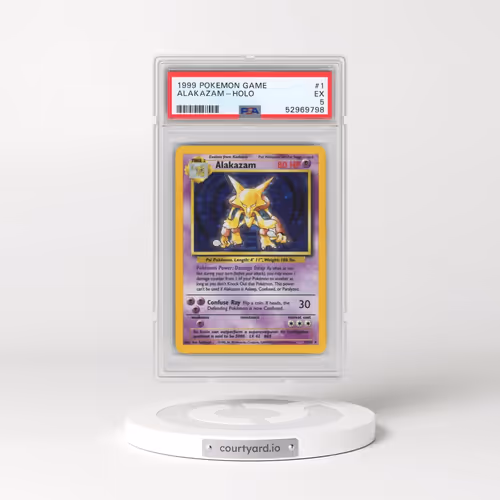 1999 Pokémon Game #1 Alakazam - Holo (PSA 5 EX)