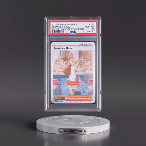 2024 Pokémon Ssp EN-Surging Sparks #245 Jasmine's Gaze - Special Illustration Rare (PSA 10 GEM MINT)