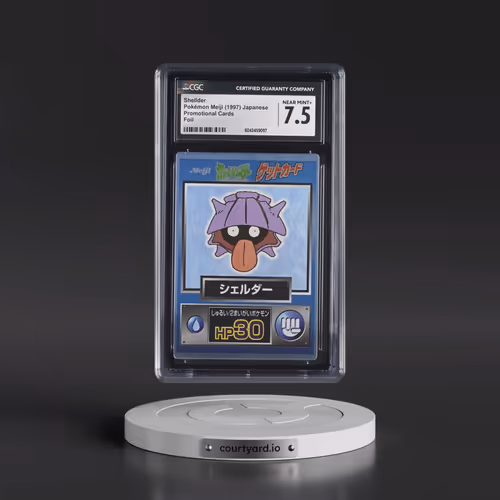 1997 Promotional Cards (1997 Type.HP.Hand Symbol) Shellder - Foil (CGC 7.5 NM+)