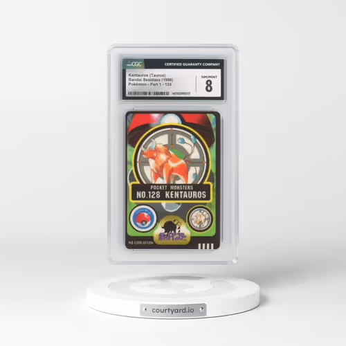 1998 Pokémon - Part 1 #128 Kentauros (Tauros) (CGC 8 NM-MT)