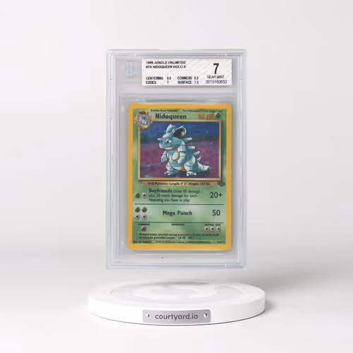 1999 Jungle #7 Nidoqueen - Holo (BGS 7 NM)