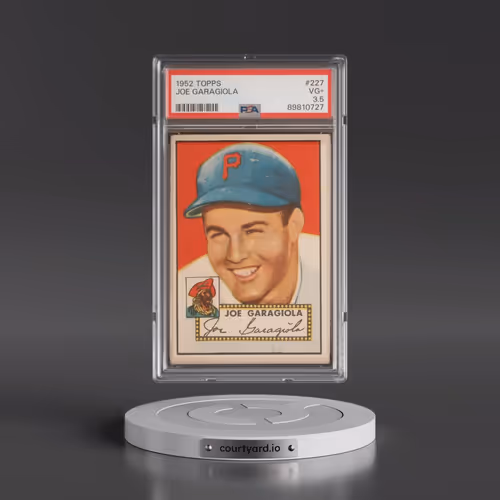 1952 Topps #227 Joe Garagiola (PSA 3.5 VG+)