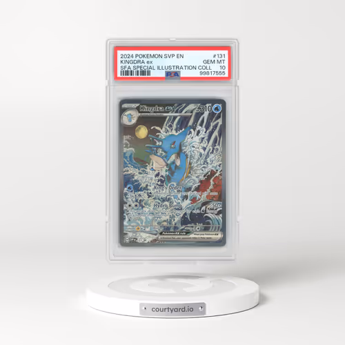2024 Pokémon Svp EN-SV Black Star Promo #131 Kingdra EX - Holo Shrouded Fable Special Illustration Collection (PSA 10 GEM MINT)