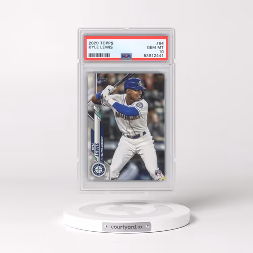 2020 Topps #64 Kyle Lewis (PSA 10 GEM MINT)