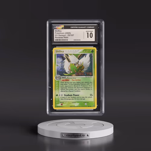 2005 EX Deoxys #25/107 Shiftry - Reverse Holo (CGC 10 GEM MINT)