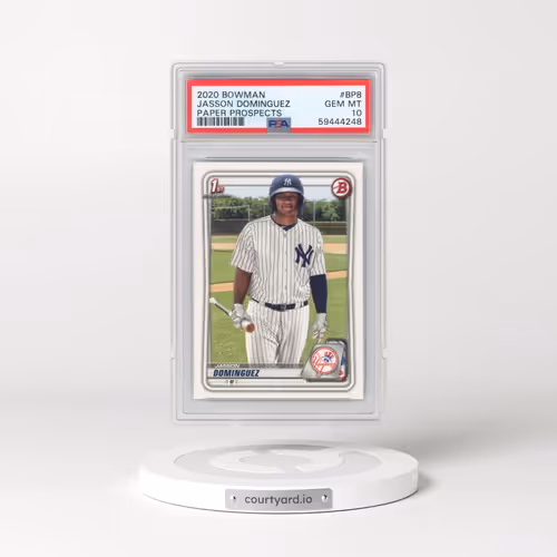 2020 Bowman Paper Prospects #BP8 Jasson Dominguez (PSA 10 GEM MINT)