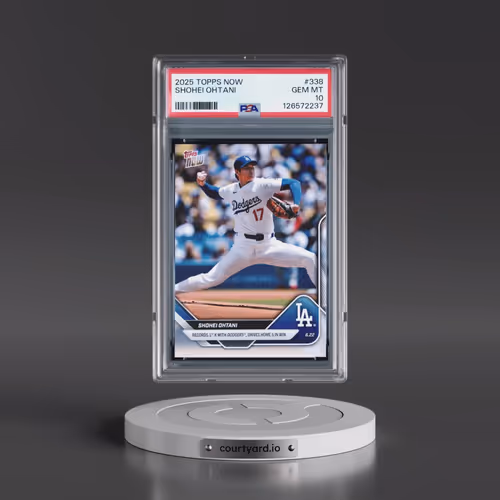 2025 Topps Now #338 Shohei Ohtani (PSA 10 GEM MINT)