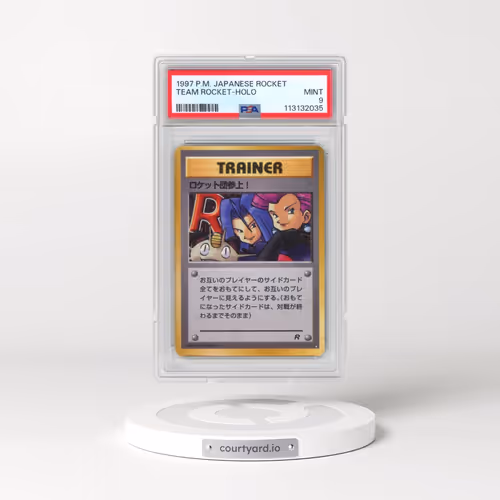 1997 Pokémon Rocket Team Rocket - Holo (PSA 9 MINT)