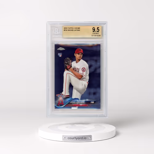 2018 Topps Chrome #150 Shohei Ohtani - Pitching (BGS 9.5 GEM MINT)