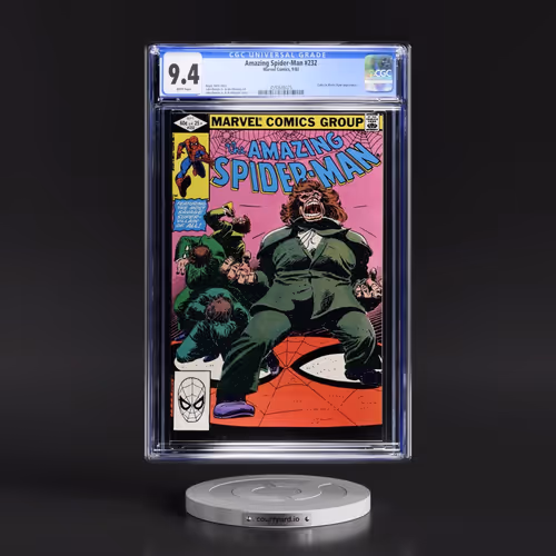 Amazing Spider-Man #232 CGC 9.4 White Pages (Marvel Comics, 9/82) - Universal