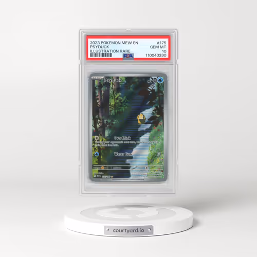 2023 Pokémon Mew EN-151 #175 Psyduck - Illustration Rare (PSA 10 GEM MINT)