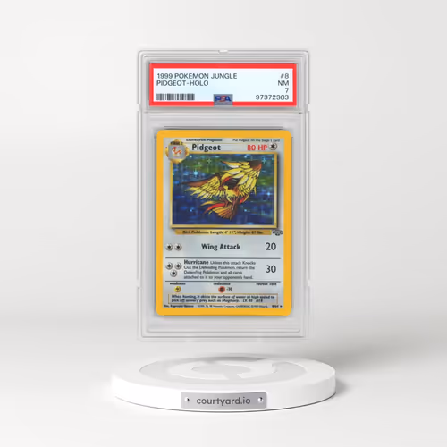 1999 Pokémon Jungle #8 Pidgeot - Holo (PSA 7 NM)