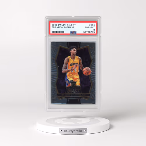 2016 Panini Select #101 Brandon Ingram (PSA 8 NM-MT)