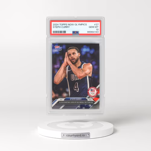2024 Topps Now Olympic Games #27 Steph Curry (PSA 10 GEM MINT)