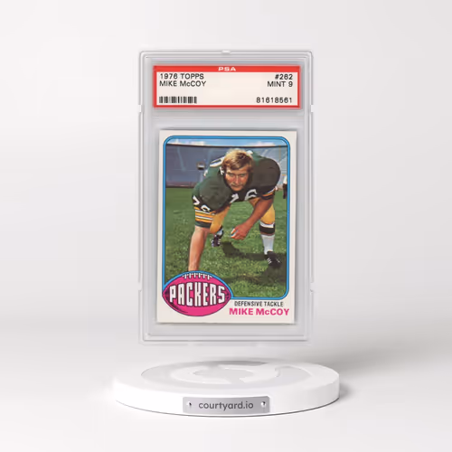 1976 Topps #262 Mike McCoy (PSA 9 MINT)