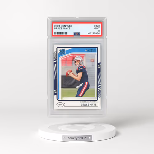 2024 Panini Donruss #379 Drake Maye (PSA 9 MINT)