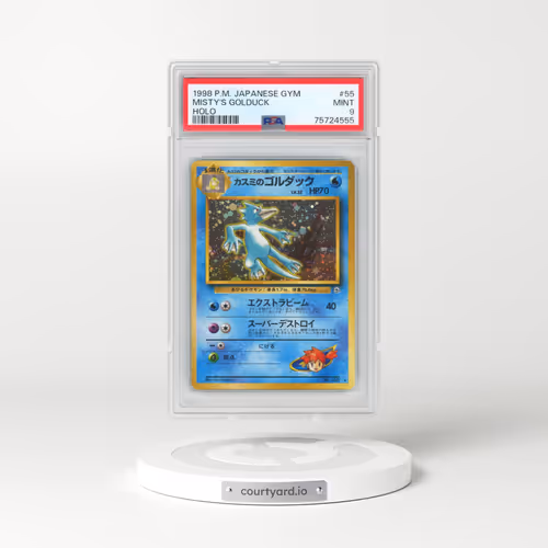 1998 Pokémon Gym #55 Misty's Golduck - Holo (PSA 9 MINT)
