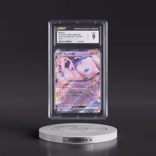 2023 Pokémon Card 151 #151/165 Mew ex - Holo (CGC 9 MINT)